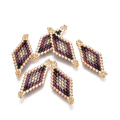 MIYUKI & TOHO Handmade Japanese Seed Beads Links&nbsp;SEED-E004-F45