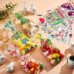 100Pcs 10 Styles OPP Plastic Storage Bags&nbsp;AJEW-BC0003-57