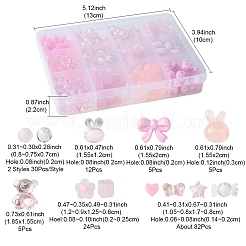Mixed Shape & Mixed Style Acrylic Beads Findings Kits&nbsp;DIY-FS0007-09B