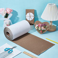 Single Face Corrugated Cardboard Roll for Packing&nbsp;DIY-WH0671-194B-01