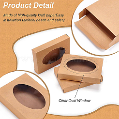 Foldable Creative Kraft Paper Box&nbsp;LS-CON-WH0085-29A