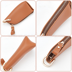 PU Leather Zipper Car Key Case&nbsp;AJEW-WH0348-14B
