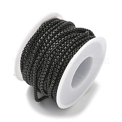 Ion Plating(IP) 304 Stainless Steel Venetian Chains Box Chains&nbsp;CHS-H001-2.8mm-05B