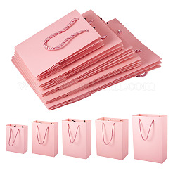 10Pcs 5 Sizes Kraft Paper Gift Shopping Bags Set&nbsp;ABAG-TA0002-23B