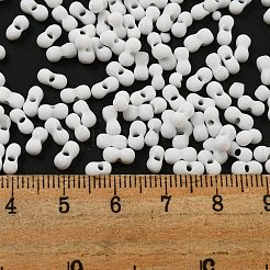 Macaron Color Opaque Frosted Glass Seed Beads&nbsp;SEED-K009-12B-17