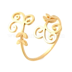 304 Stainless Steel Cuff Rings&nbsp;RJEW-S628-07G