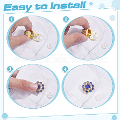 Rhinestone Cufflinks&nbsp;BUTT-ME0001-32