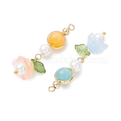 5Pcs Handmade Lampwork Pendants&nbsp;PALLOY-TA00397