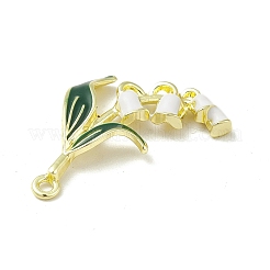 Rack Plating Alloy Enamel Chandelier Component Links&nbsp;PALLOY-M199-11G-A
