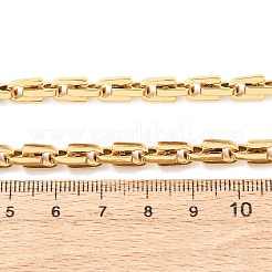 304 Stainless Steel Arch Link Chain Necklaces for Women Men&nbsp;NJEW-F363-05G