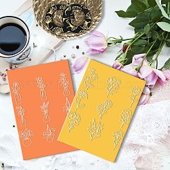 Acrylic Clay Texture Boards&nbsp;DIY-WH0498-0013