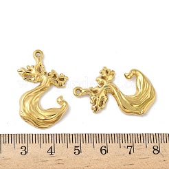 304 Stainless Steel Pendants&nbsp;STAS-D376-10G