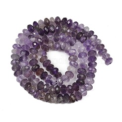 Natural Amethyst Beads Strands&nbsp;LS-G-RM2025-C53-3x5mm