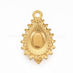 304 Stainless Steel Pendants&nbsp;STAS-N087-41E