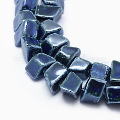 Eco-Friendly Glazed Porcelain Beads&nbsp;PORC-P027-A05