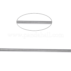 Tarnish Resistant 304 Stainless Steel Round Snake Chains&nbsp;CHS-L023-01D-P