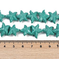 Synthetic Coral Dyed Carved Beads Strands&nbsp;CORA-K009-06B-07