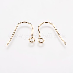 304 Stainless Steel Earring Hooks&nbsp;X-STAS-F142-01G