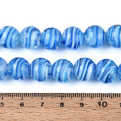 Handmade Lampwork Beads Strands&nbsp;LAMP-T023-30C