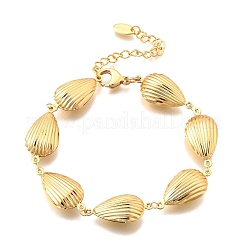 304 Stainless Steel Link Bracelets for Women&nbsp;BJEW-P354-04A-G