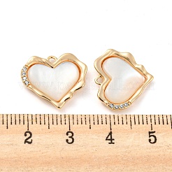 Natural Freshwater Shell Pendants&nbsp;KK-Q806-01G
