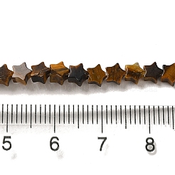 Natural Tiger Eye Beads Strands&nbsp;G-G085-B03-01