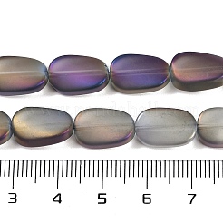 Electroplate Glass Beads Strands&nbsp;EGLA-C009-01B-FR05