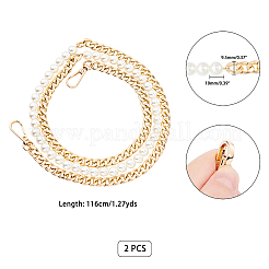 Aluminium Bag Strap&nbsp;FIND-WH0056-15G