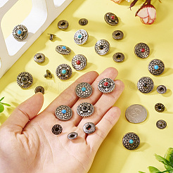 Alloy Decorative Rivets&nbsp;FIND-TA0006-58B