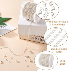 DIY Chain Bracelet Necklace Making Kit&nbsp;DIY-YS0001-43