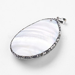 Abalone Shell/Paua Shell Big Pendants&nbsp;KK-P118-02P