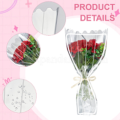 100Pcs OPP Plastic Flower Bouquets Wrapping Packaging&nbsp;AJEW-AR0005-02