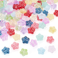 60Pcs 12 Colors Transparent Glass Beads&nbsp;DGLA-TA0001-60