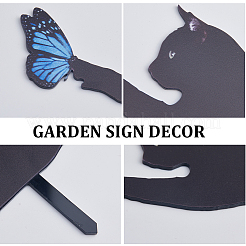 Double-sided Pattern Acrylic Garden Stake&nbsp;AJEW-WH0348-02C