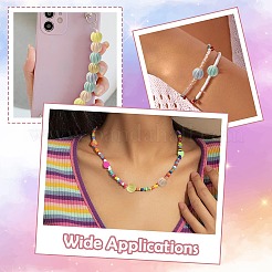 100Pcs Spray Painted Resin Beads&nbsp;RESI-CJ0004-96