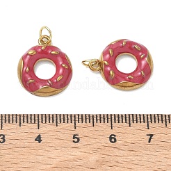 304 Stainless Steel Enamel Pendants&nbsp;STAS-K330-18G