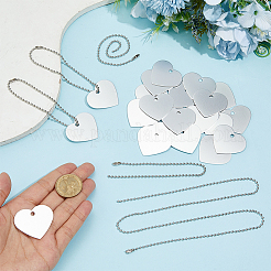 50Pcs Aluminum Big Pendants&nbsp;ALUM-OC0010-01A