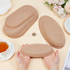 6Pcs 6 Styles Oval MDF Wood Pottery Tools&nbsp;DIY-OC0014-67