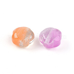 Two Tone Transparent Resin Beads&nbsp;RESI-N042-02A
