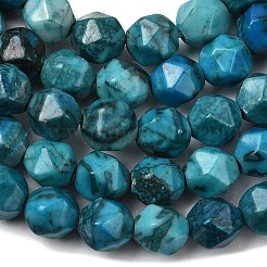 Natural Map Stone Beads Strands&nbsp;G-Z119-A23-01