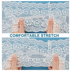 Elastic Lace Trim&nbsp;OCOR-WH0057-09A-02