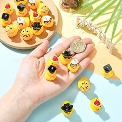 10Pcs 5 Styles Resin Pendants&nbsp;FIND-YW0011-49