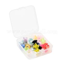 32Pcs 16 Colors Silicone Glitter Thin Ear Gauges Flesh Tunnels Plugs&nbsp;FIND-YW0001-19B