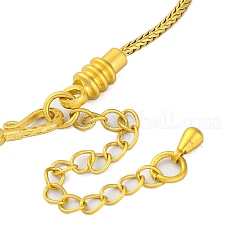 Brass European Bracelets&nbsp;BJEW-C080-01G-01