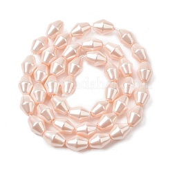 Electroplate Opaque Glass Imitation Pearl Bead Strands&nbsp;EGLA-H113-05A