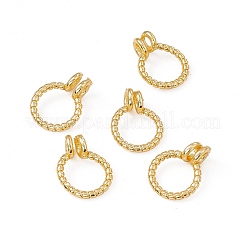 Rack Plating Brass Dount Bails&nbsp;KK-G455-07A-G