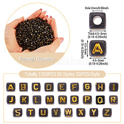 1300Pcs 26 Styles Opaque Acrylic Beads&nbsp;SACR-TA0001-78
