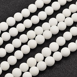 Natural Malaysia Jade Beads Strands&nbsp;G-A152-G-6mm