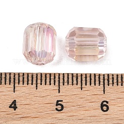 Electroplate Column Glass Beads&nbsp;EGLA-A043-02-AB17