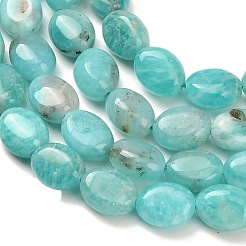 Natural Amazonite Beads Strands&nbsp;G-H335-N02-6x8mm